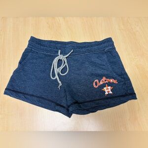 Houston Astros Concepts Sport Women's heathered Blue Shorts Small